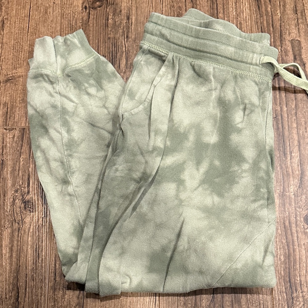 Old Navy Green Tie-Dye Joggers